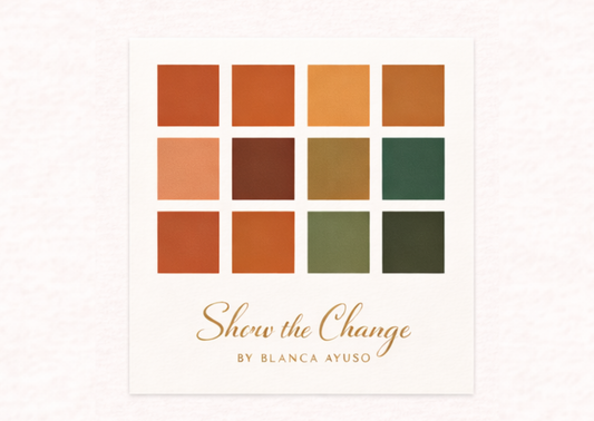 Digital color palette - Autumn palette