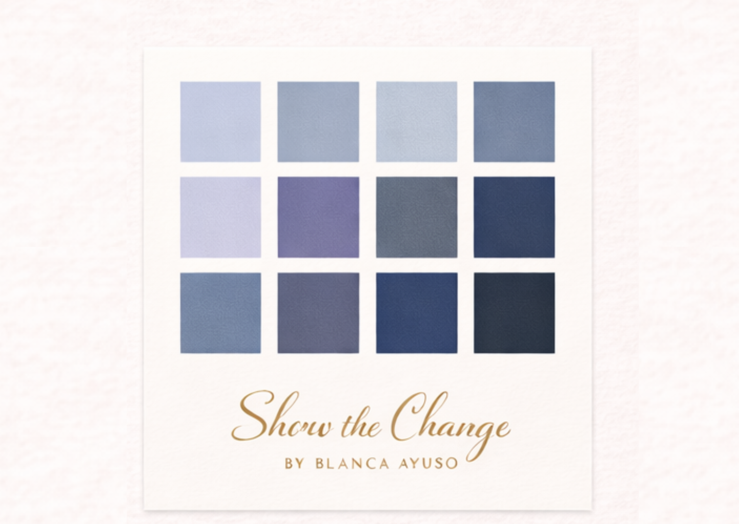 Digital color palette - Winter palette
